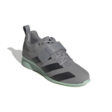 adidas Buty fitnessowe Adipower II (buty do podnoszenia ciężarów) szare męskie